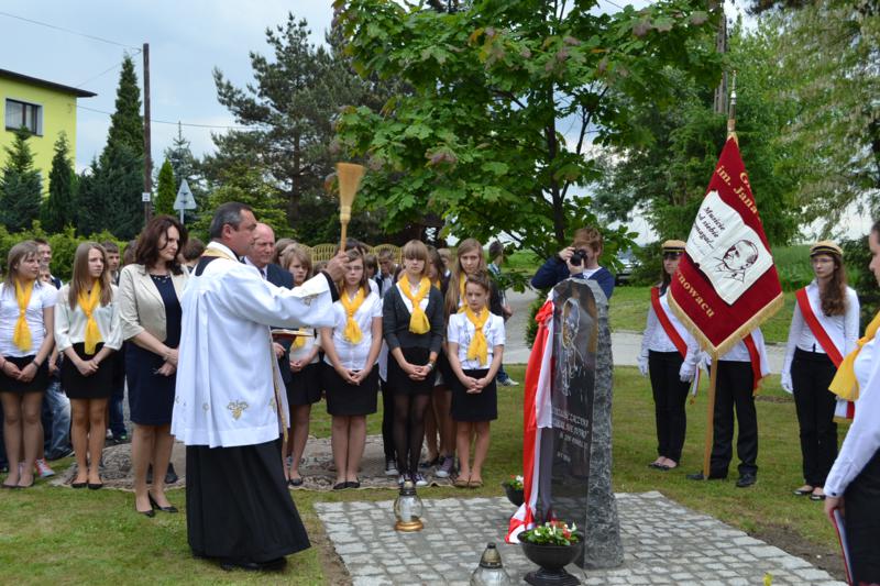 Poświęcenie obelisku ku czci bł. Jana Pawła II, 29 V 2013-10